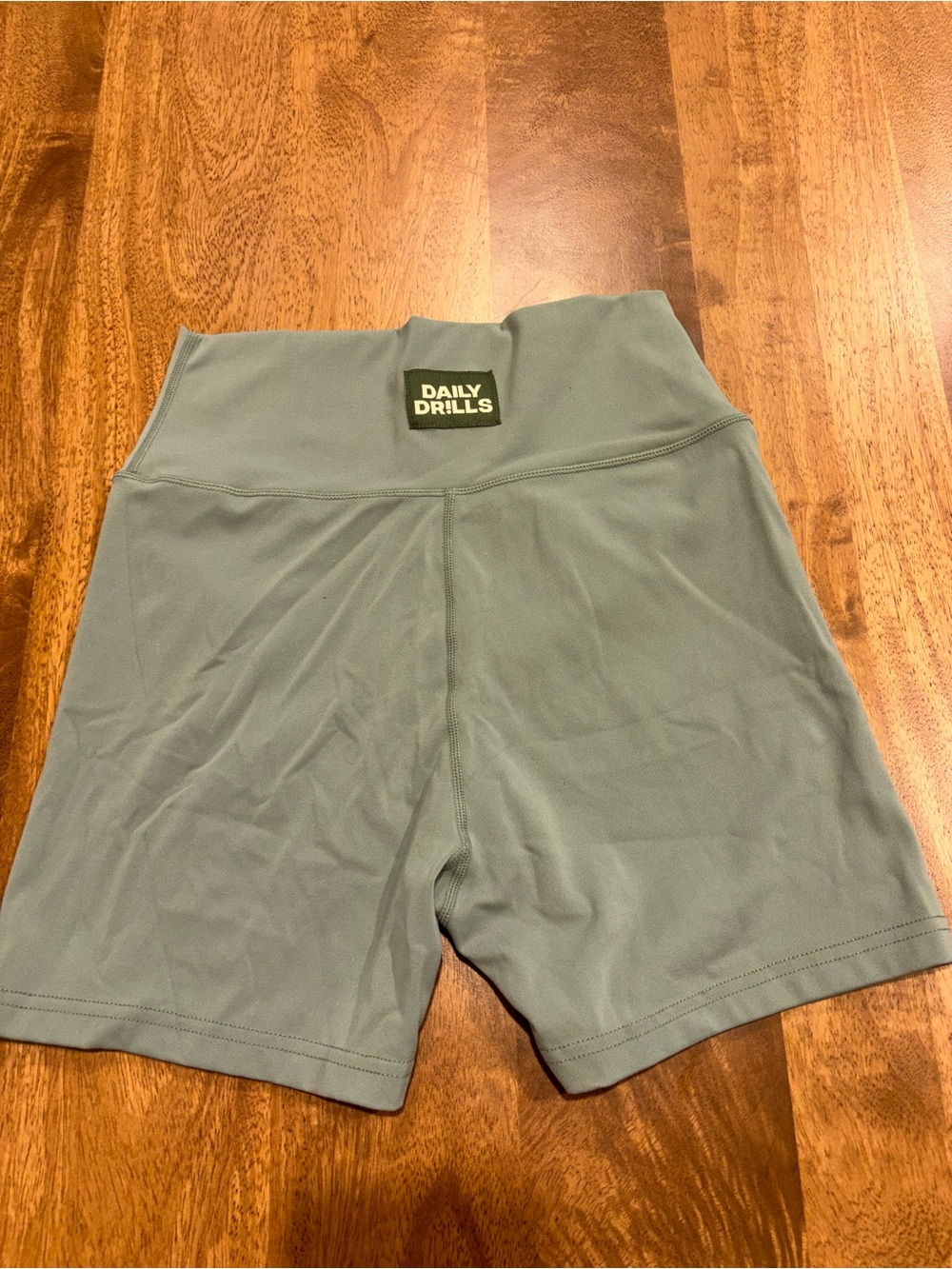 Daily Drills Women's High-Waist Sage Bike Shorts